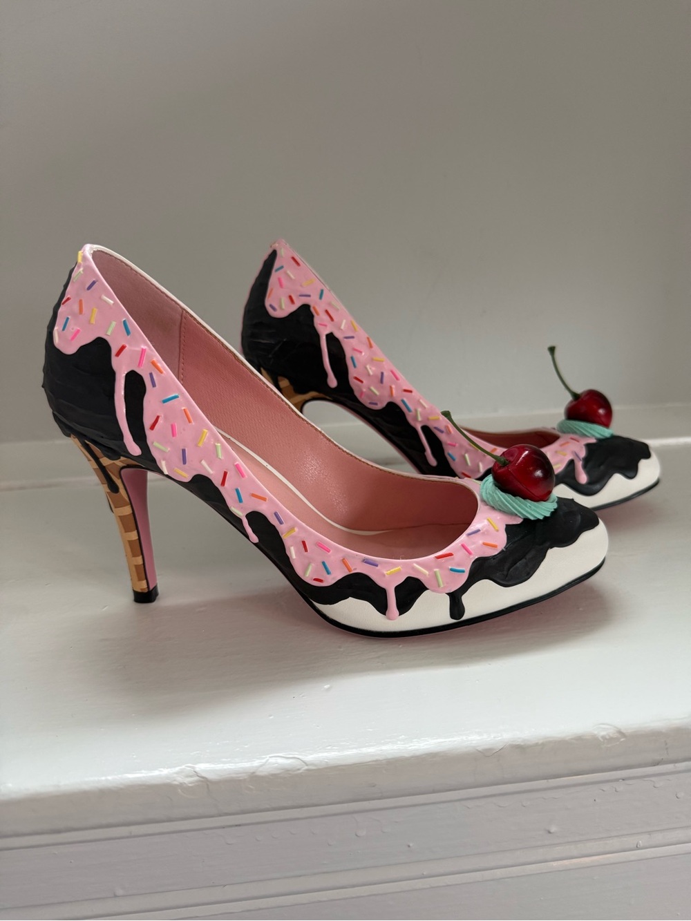 Shoe Bakery Pink Cherry-Sundae High Heel Pumps